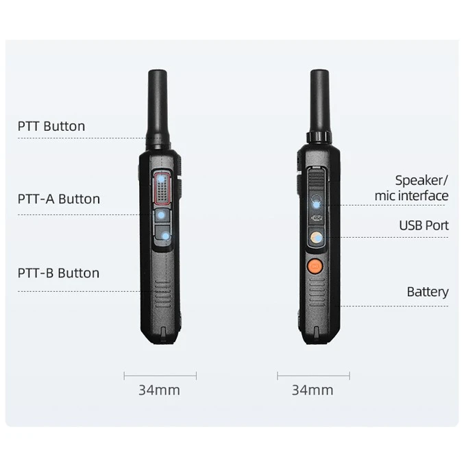 4g Lte Anadroid Walkie Talkie